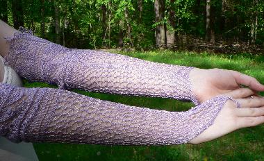 Ivy Brambles Lily of the Valley Silk Gloves Pattern