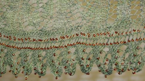 Ivy Brambles Woodland Path Lace Scarf Pattern