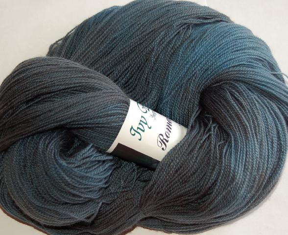 Ivy Brambles Romantica Merino Lace Yarn - 127 Night Sky