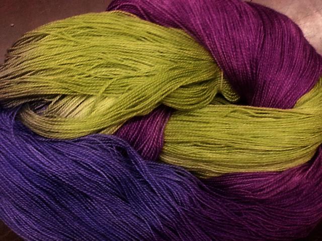 Ivy Brambles Romantica Merino Lace Yarn - 202 Violets