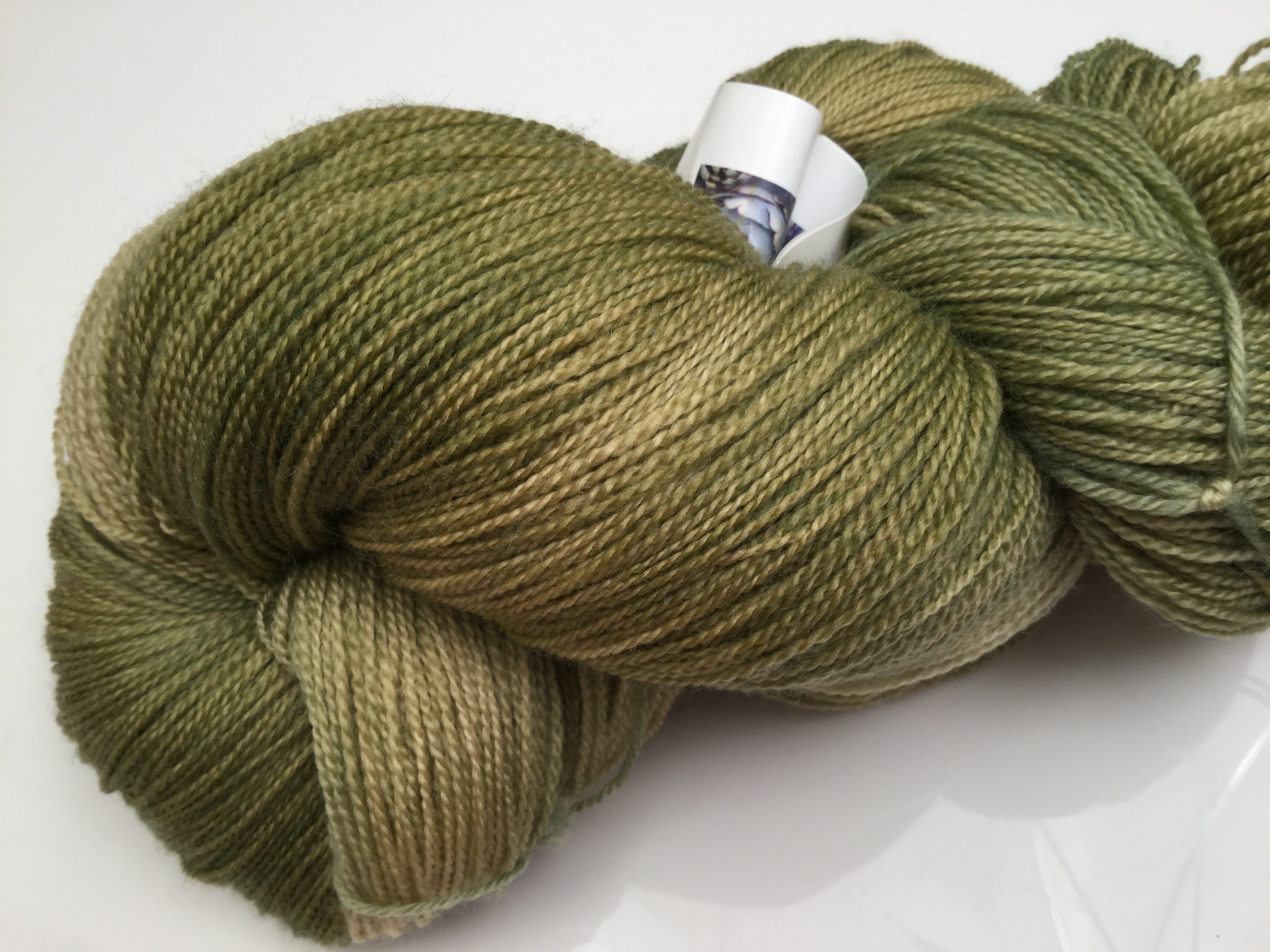 Ivy Brambles Romantica Merino Lace Yarn - 165 Artichoke