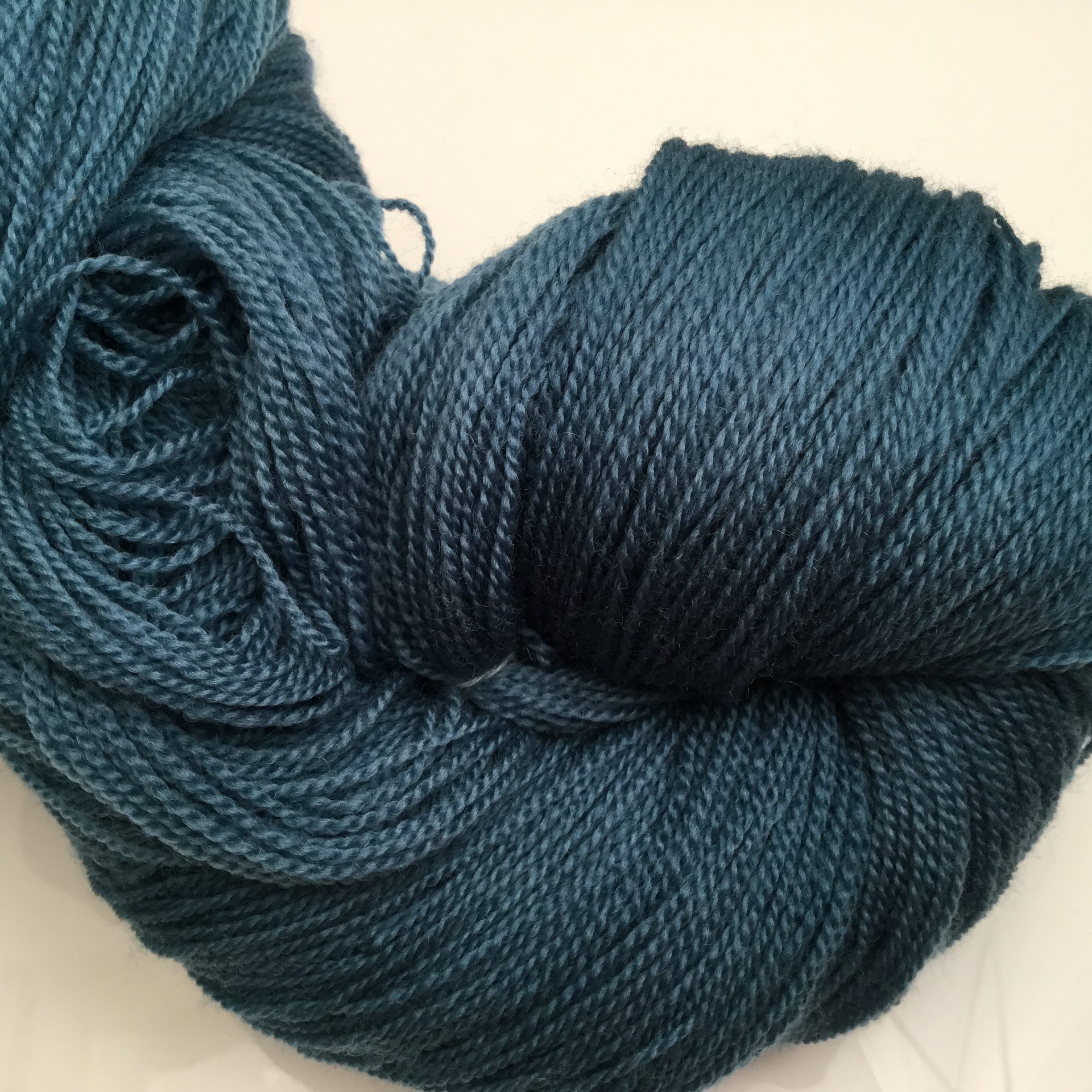Ivy Brambles Romantica Merino Lace Yarn - 145 Blue Tang