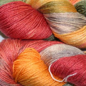 Ivy Brambles Silky Merino Light Yarn - Echo Lake