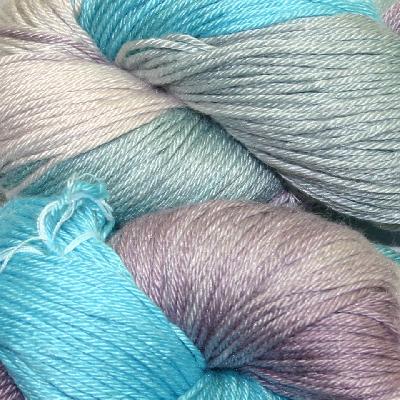 Ivy Brambles Silky Merino Light Yarn - Deep Sea