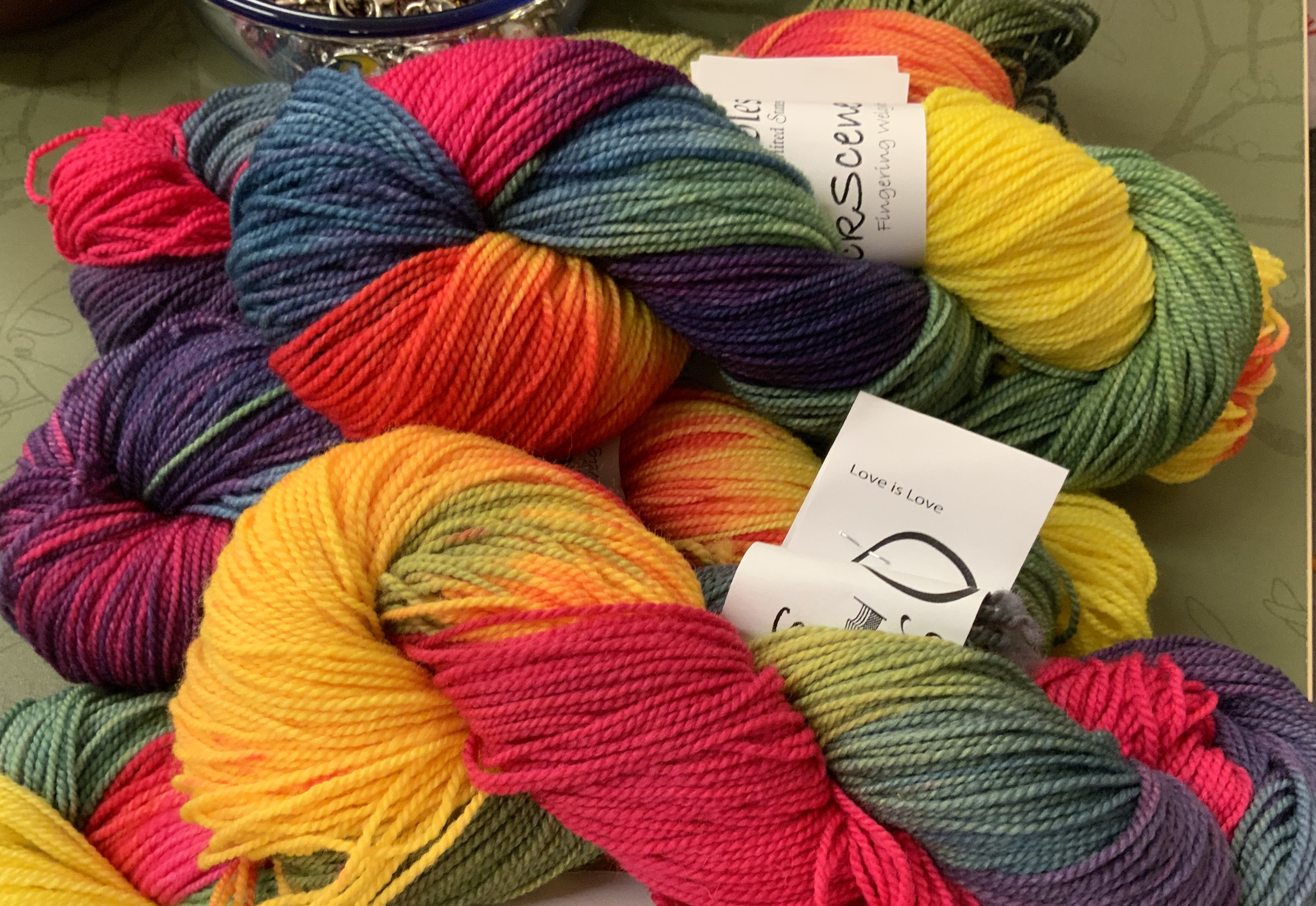 Ivy Brambles SockScene Sock Yarn - 700 Love is Love