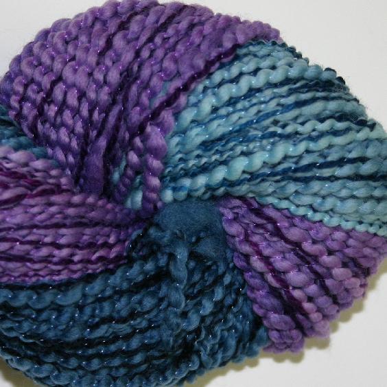 Ivy Brambles Tornado Thick and Thin Yarn #208 Blue Orchid