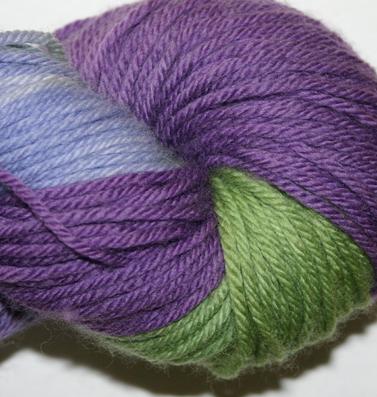 Ivy Brambles Superwash Worsted Yarn #202 Violets