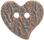#20036 Rugged Heart Button from JHB Buttons