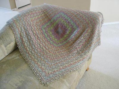 Ravelry: Prayer Shawl #70373AD, Knit pattern by Lion Brand Yarn