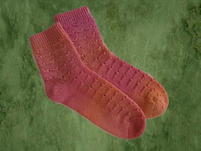 Jojoland Lizard Ridge Sock Pattern #p-sock-y41-01