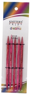 Knitters Pride Dreamz Double Pointed Needles 6 inch US 10 (6.0 mm)