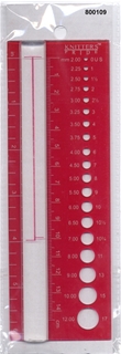 Knitters Pride Needle Gauge