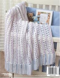 Sweet and Soft Baby Afghans - 5 Crochet Designs - 3858