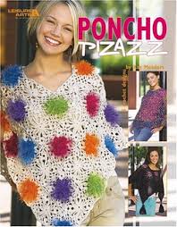 Poncho Pizazz - 4 Crochet Designs - 3890
