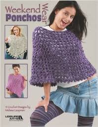 Weekend Wear Ponchos - 4 Crochet Designs - 3977