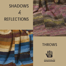 Manos del Uruguay Pattern Book Shadows & Reflections Throws