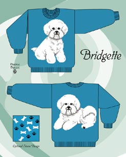 Needle Beetle Sweater Pattern Bridgette The Bishon