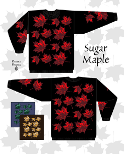 Needle Beetle Sweater Pattern Sugar Maple