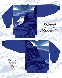 Needle Beetle Sweater Pattern Spirit of Manitoulin