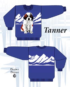 Needle Beetle Sweater Pattern Tanner The St. Bernard