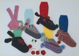 Ann Norling Kays Slippers Pattern 16