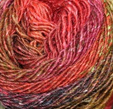 Noro Silk Garden Yarn 084 Reds