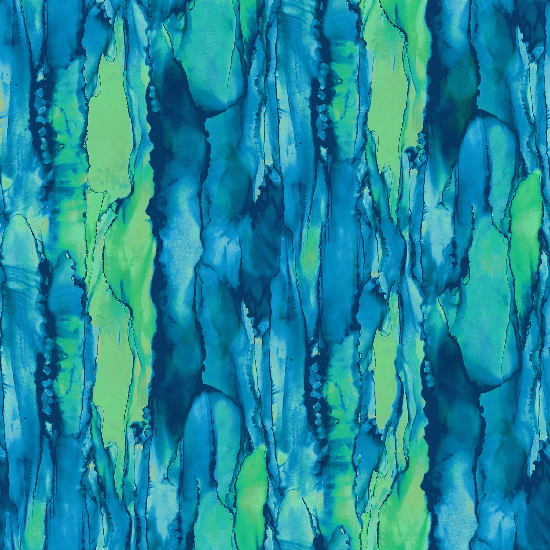 Bliss Collection from Northcott Cotton Fabric DP23889-43 Blue Lagoon