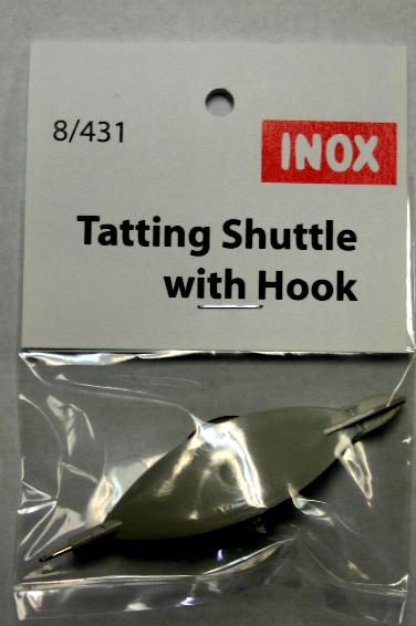 Inox Tatting Shuttle With Hook 8/431