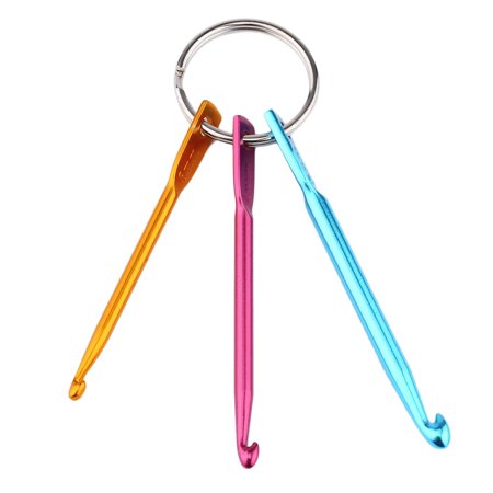 Crochet With Friends Keychain Crochet Hooks - 3 Sizes Crochet With Friends Keychain Crochet Hooks - 3 Sizes