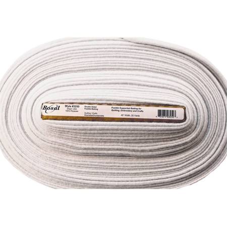 Bosal Double Sided Fusible Batting - White - 45 in wide Bosal Double Sided Fusible Batting - White - 45 in wide