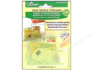 Clover #4072 Desk Needle Threader Green