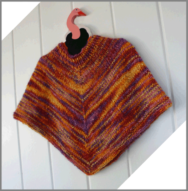 Knitting At Noon Pattern Nina Poncho Knit