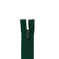 20-22 inch (50-56 cm) - Invisible Zipper - Polyester - Forest Green