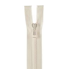18 inch (45 cm) - Medium Weight Separating Zipper - Natural