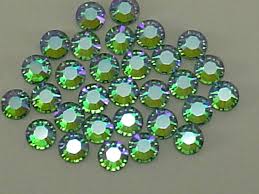 Swarovski Crystal Rhinestones 30ss Flatback in Peridot