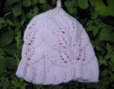 Sweet Leaf Hat Pattern by Gina House