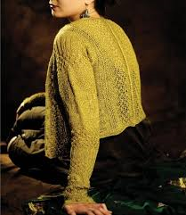Louet Reseda Sweater Pattern