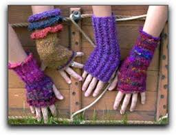 Himalaya Yarn Pattern Wrist Warmers