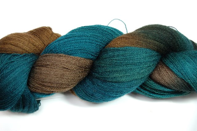 Prism Lace Wool Colorway Woodlands
