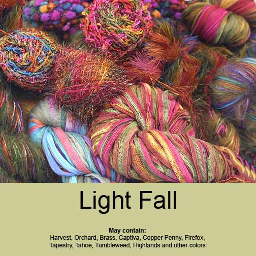 Prism 2.5 lb Fiber Arts Bag Light Fall Colorway