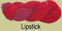 Prism Saki Sock Yarn Colorway Lipstick
