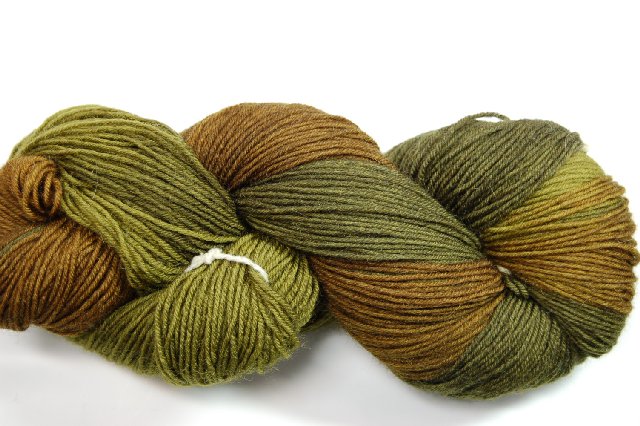 Prism Saki Sock Yarn Colorway Moss