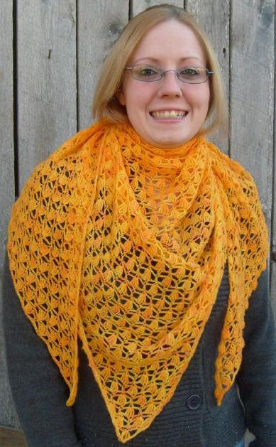 New Beginnings Crochet Shawl by Renee Barnes