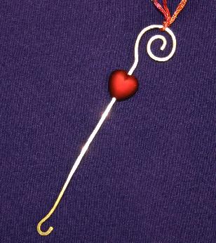 Roadrunner Designs Oriface Hook - Satin Red Heart