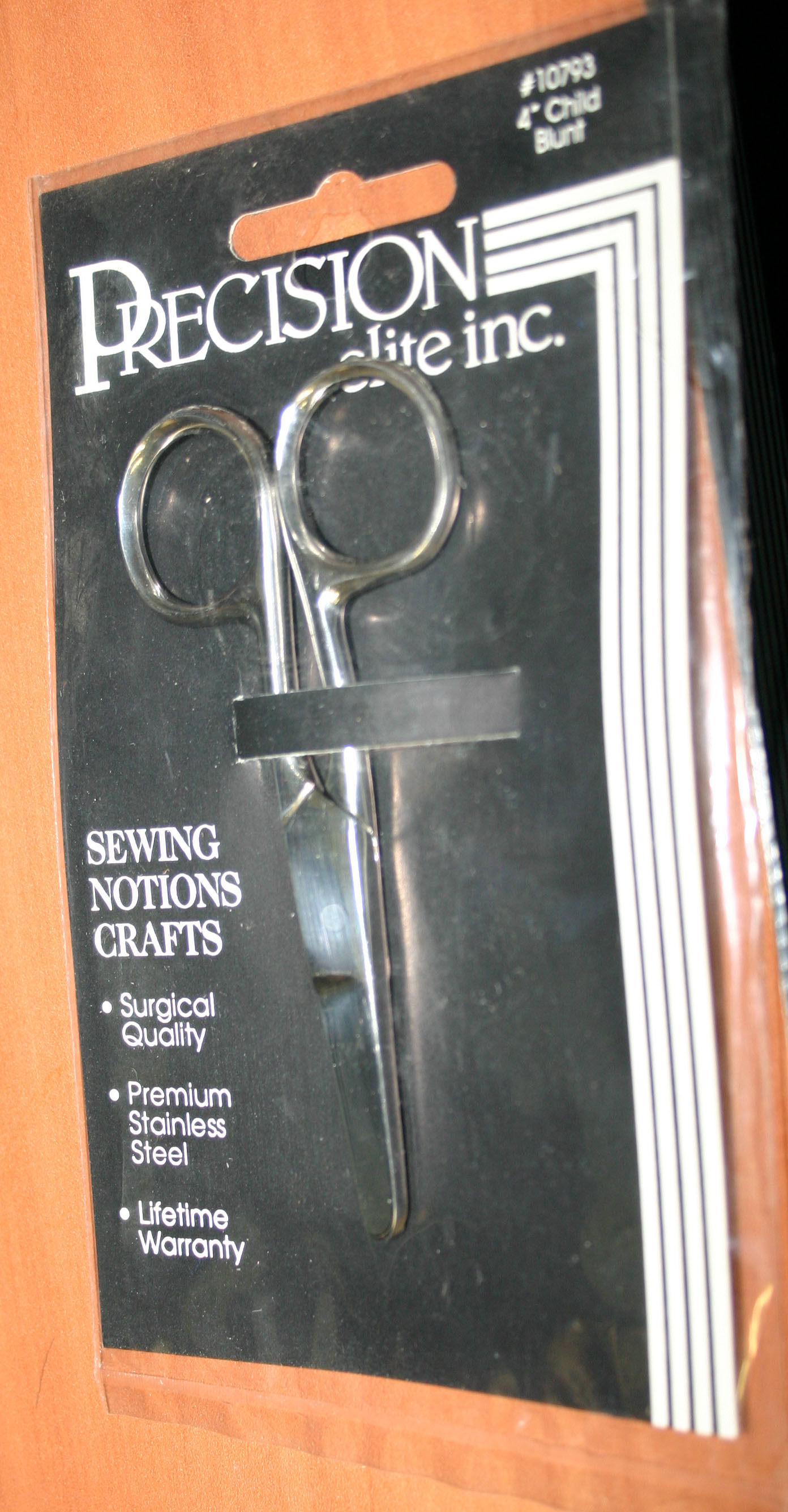 Precision Elite Stainless Steel 4 inch Child Blunt Scissors #10793