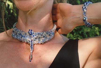 Sivia Harding Dragonfly Neckpiece and Bracelet Pattern