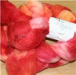 Spunky Eclectic BFL Roving - 4 ozs - Lobster