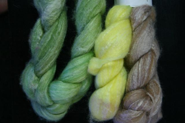 Spunky Eclectic Panda Roving - 4 ozs - Colorway Progressions Tinker Fairies