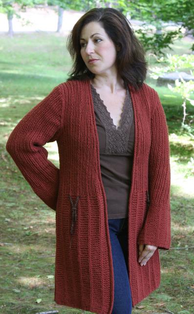 Paola Cardigan Pattern by Tonia Barry