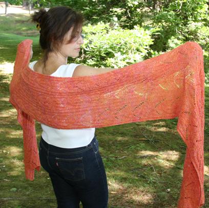 The Sunrise Wrap Pattern by Tonia Barry